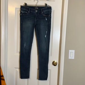 Express Stella skinny low rise, size 6